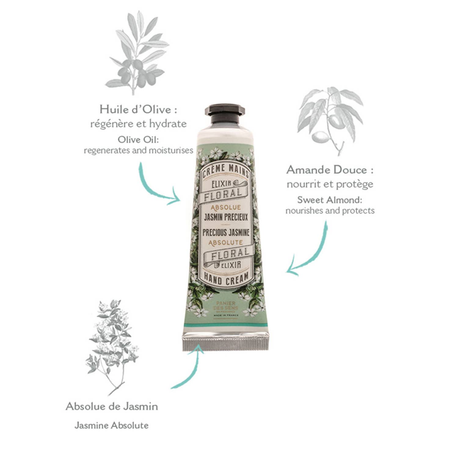 Hand cream 30ml | Precious jasmine
