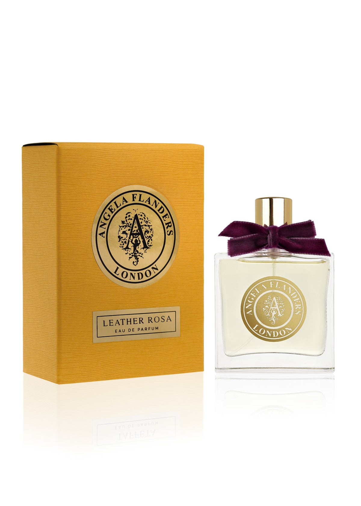 Angela Flanders Eau de Parfum Leather Rosa 50 ml + box