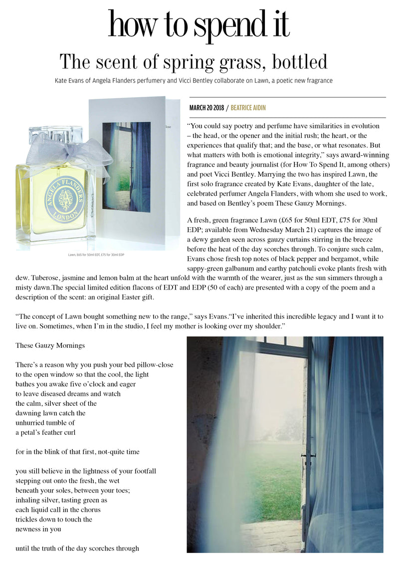 Lawn Eau de Parfum - FT How to Spend it Magazine