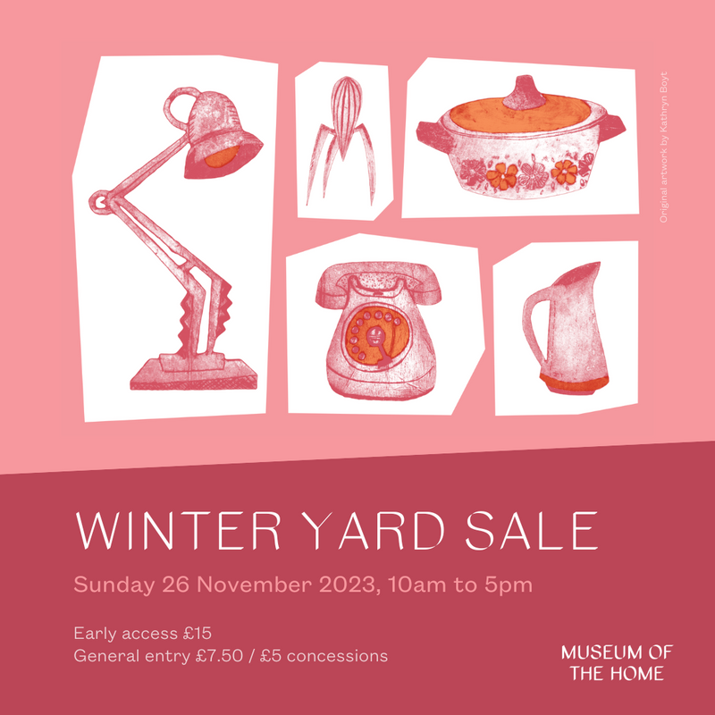 Winter Yard Sale at Museum of the Home