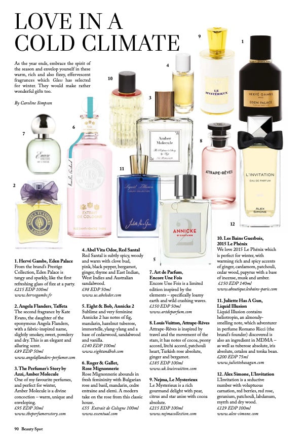 Taffeta Eau de Parfum - Beauty Spot - Glass Magazine