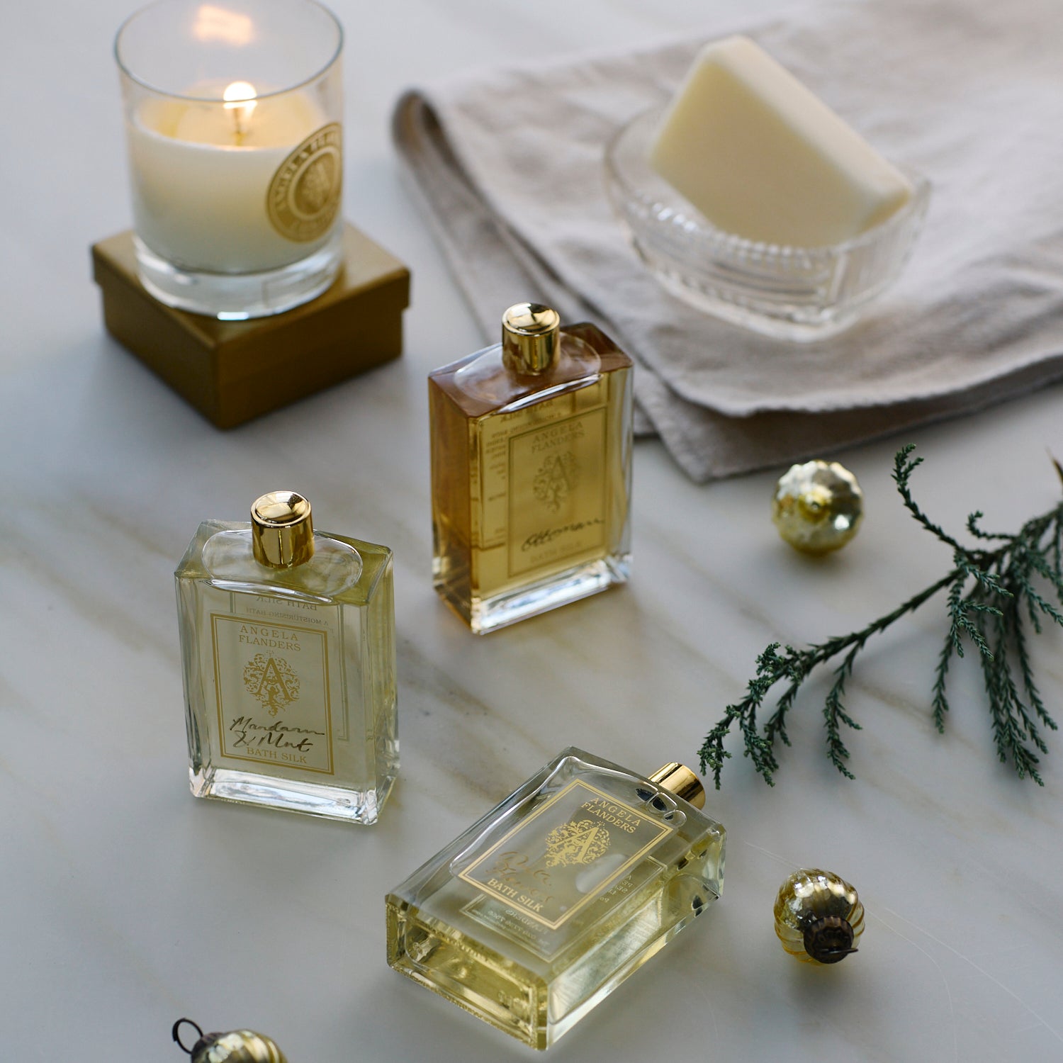 ANGELA FLANDERS ラベンダー アロマキャンドル Angela Flanders Perfumery for Niche Perfumes & Scented Candles