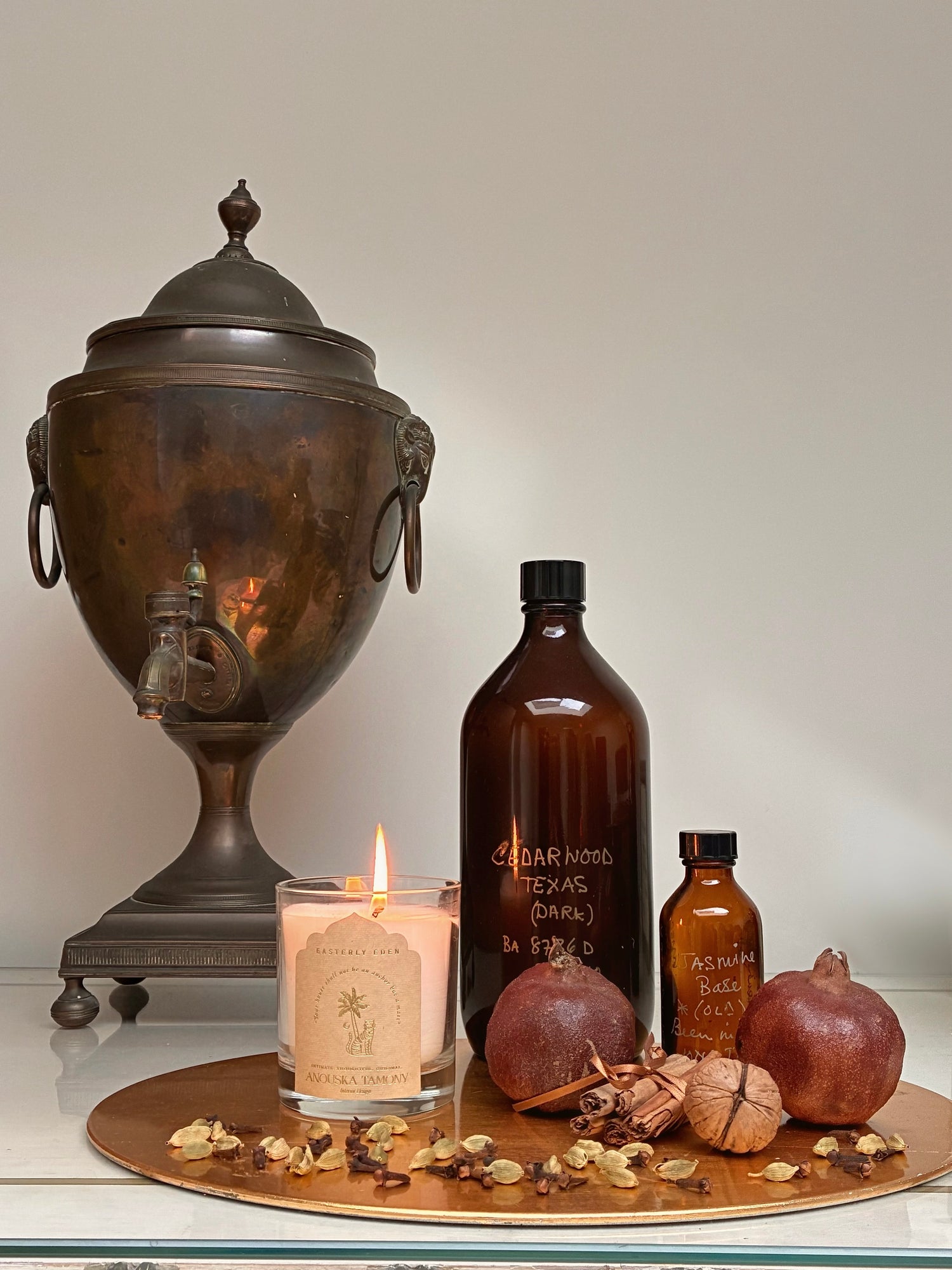 Anouska Tamony x Angela Flanders Easterly Eden Perfumed Candle