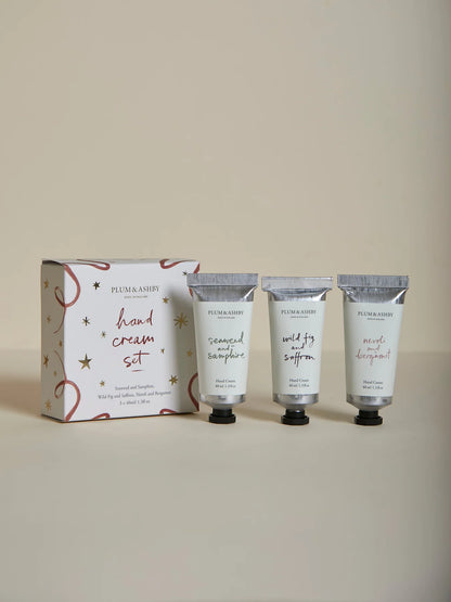 Plum &amp; Ashby Christmas Hand Cream Trio Set