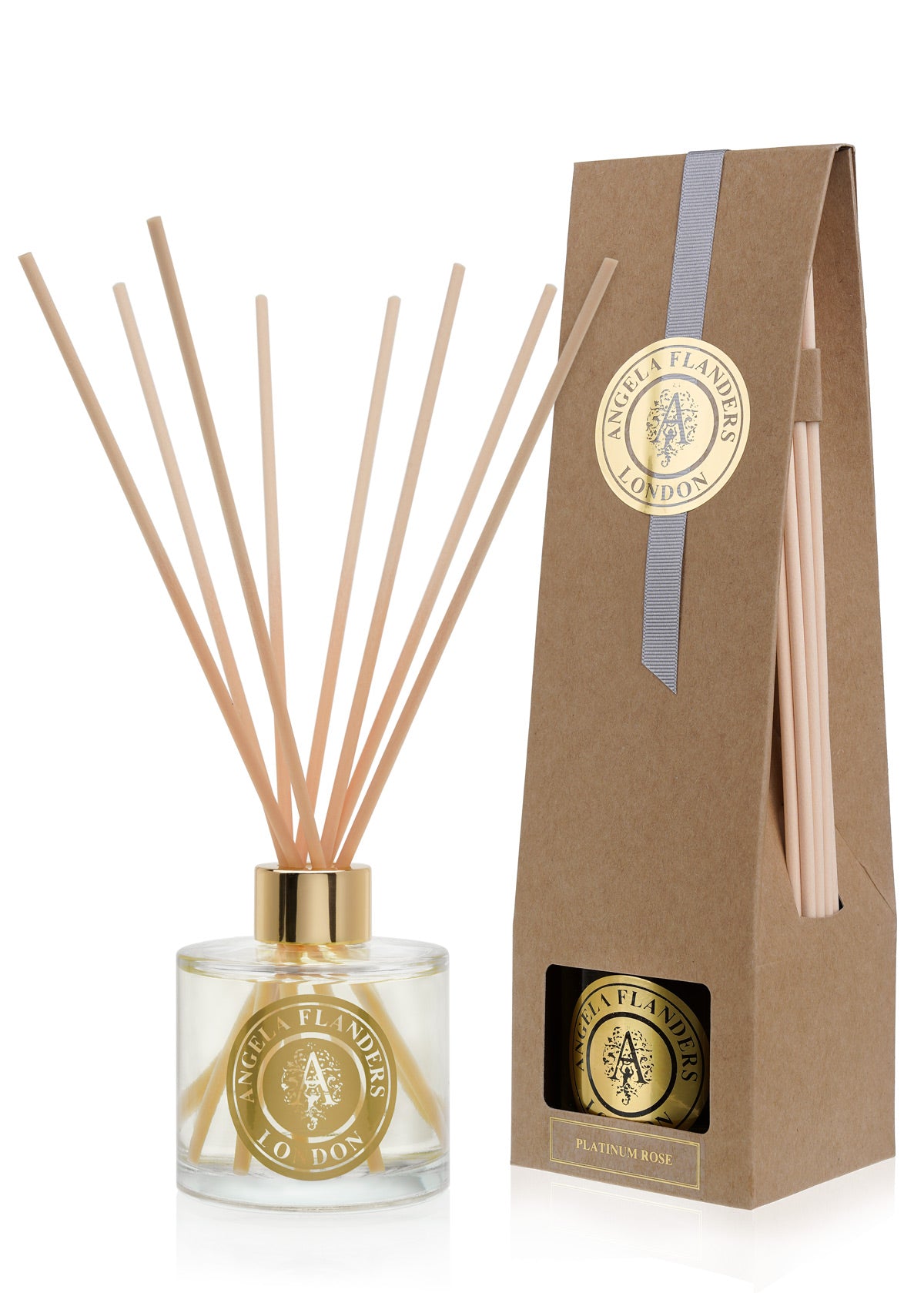 Angela Flanders Platinum Rose Reed Diffuser