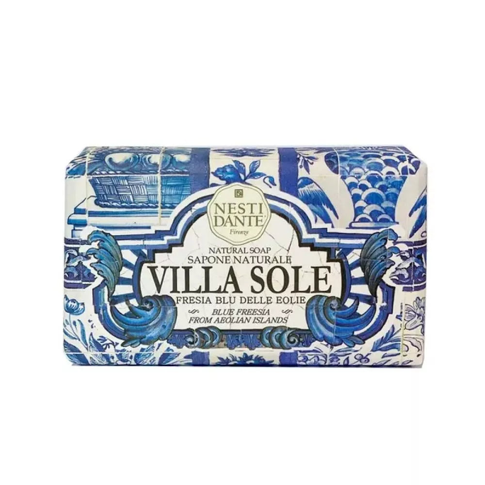 Villa Sole Blue Freesia Soap